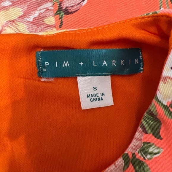Pim + Larkin Bright Floral Sheath Dress - Picture 6 of 6